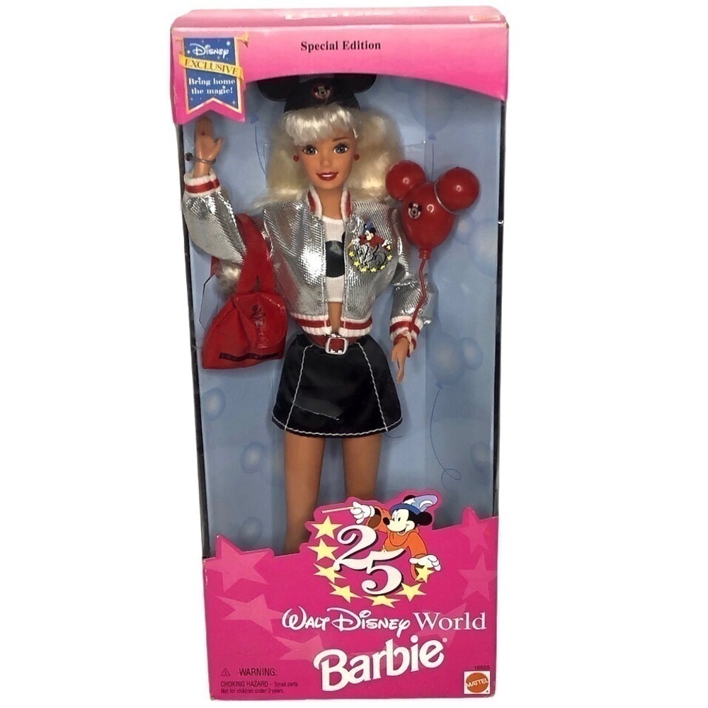 WALT DISNEY WORLD 25TH ANNIVERSARY BARBIE SPECIAL EDITION 1996 NEW IN BOX